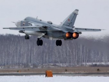 Под Волгоградом разбился бомбардировщик Су-24